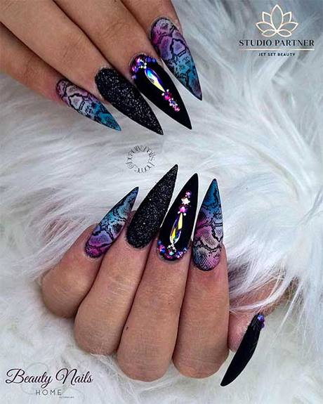 purple-leopard-print-nails-22_5 Purple leopard print cuie