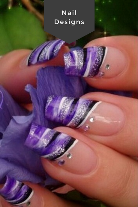 purple-shellac-nail-designs-82_2 Modele de unghii Shellac violet