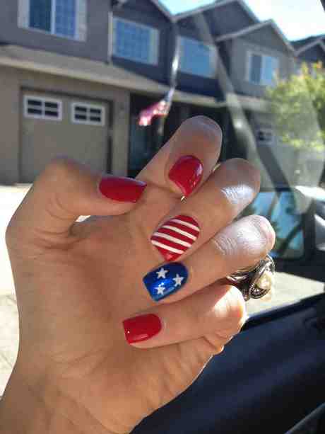 red-and-blue-nail-art-designs-73_10 Modele de unghii roșii și albastre