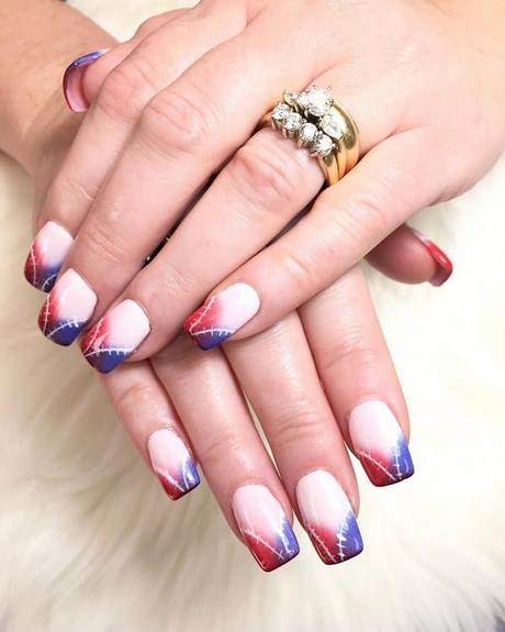 red-and-blue-nail-art-designs-73_16 Modele de unghii roșii și albastre