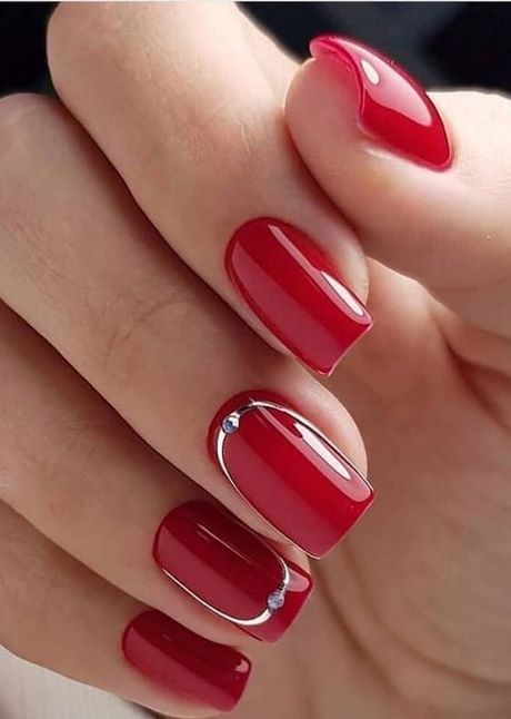 red-summer-nail-designs-19_12 Modele de unghii roșii de vară