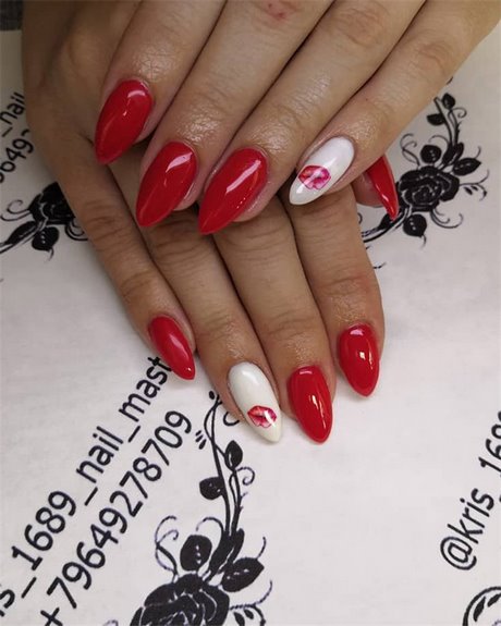 red-summer-nail-designs-19_6 Modele de unghii roșii de vară