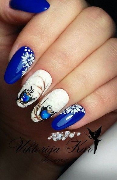 royal-blue-nail-art-designs-80_4 Modele de unghii albastre Regale