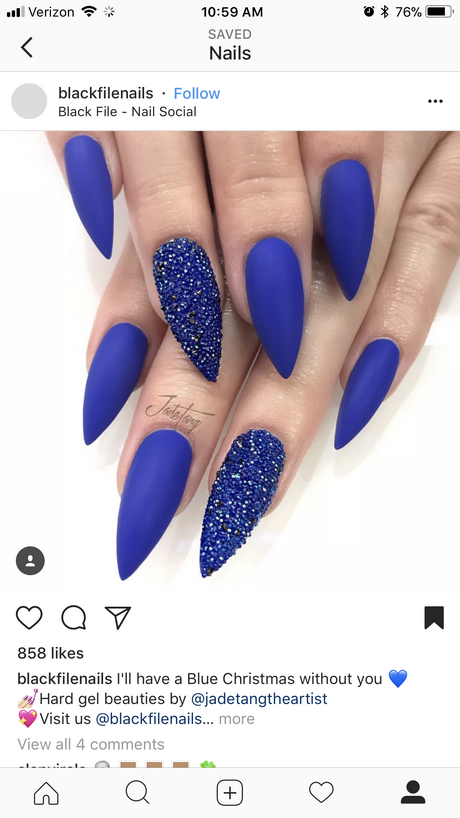 royal-blue-nail-polish-designs-42_2 Modele de lacuri de unghii albastru regal