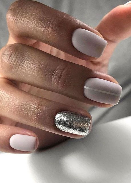 silver-grey-nail-art-77_15 Argint Gri nail art