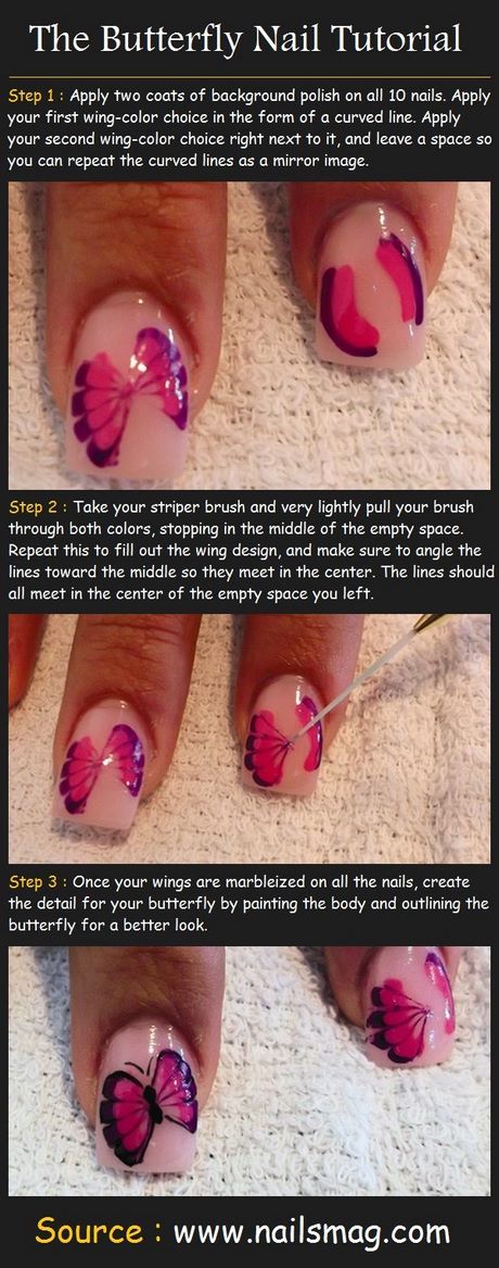 simple-butterfly-nail-art-03_3 Simplu fluture nail art