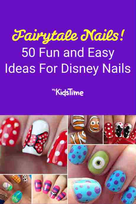 simple-disney-nail-designs-93_13 Modele simple de unghii disney