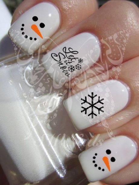 snowman-toe-nail-designs-68_2 Snowman toe unghii modele