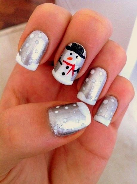 snowman-toe-nail-designs-68_3 Snowman toe unghii modele