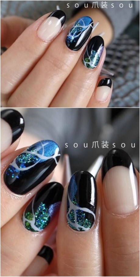 stylish-nail-polish-designs-83_16 Modele elegante de lacuri de unghii