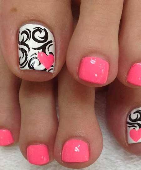 summer-nail-and-toe-designs-91_14 Modele de unghii și degete de vară
