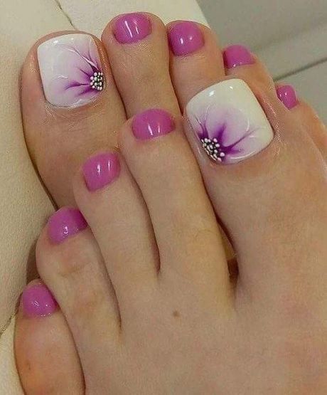 summer-nail-and-toe-designs-91_5 Modele de unghii și degete de vară