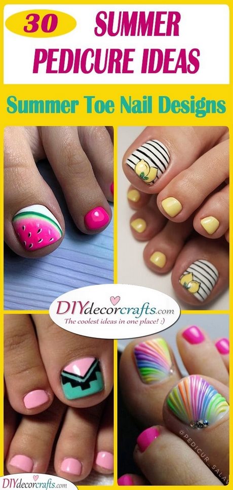 summer-nail-and-toe-designs-91_7 Modele de unghii și degete de vară