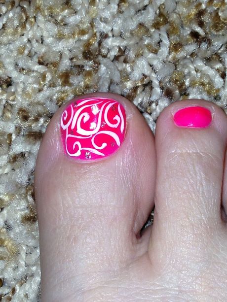 swirl-toe-nail-designs-20_17 Vârtej toe unghii modele