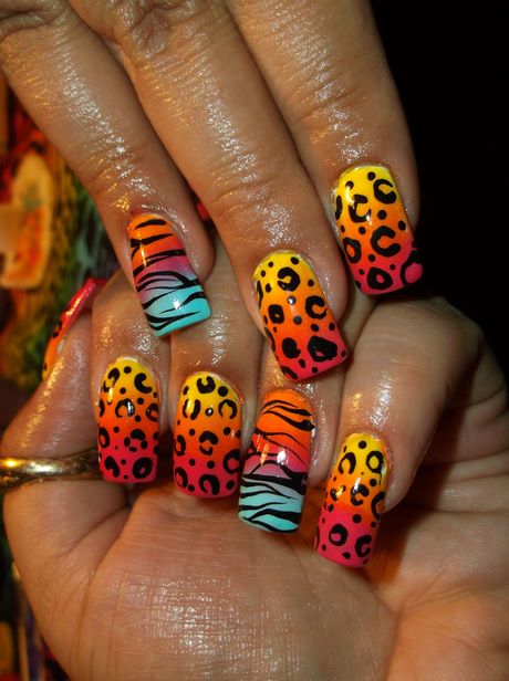 tiger-print-nail-art-82_8 Tiger print nail art