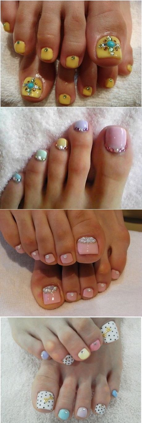 toe-nail-art-designs-with-rhinestones-81_2 Toe nail art modele cu pietre