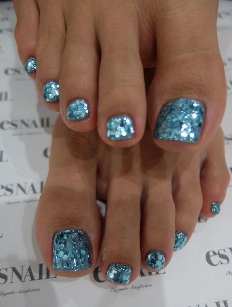 toe-nail-designs-glitter-66_10 Toe unghii modele sclipici