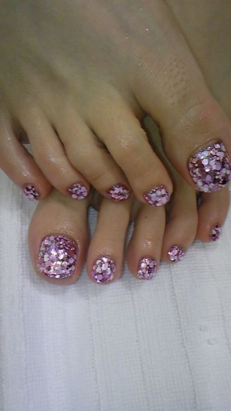 toe-nail-designs-glitter-66_14 Toe unghii modele sclipici