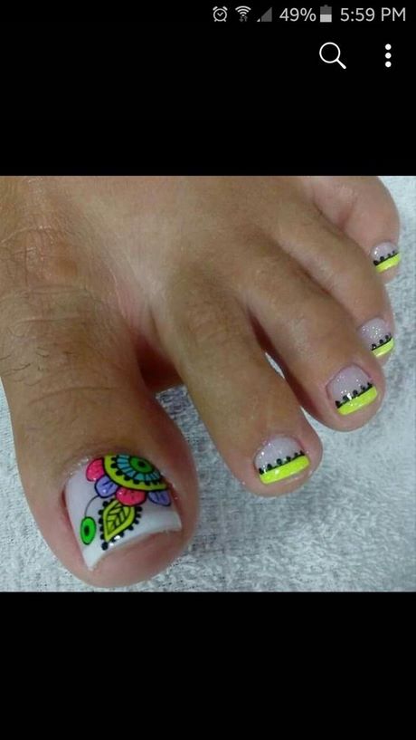 toe-nail-designs-with-lines-62_13 Modele de unghii cu linii