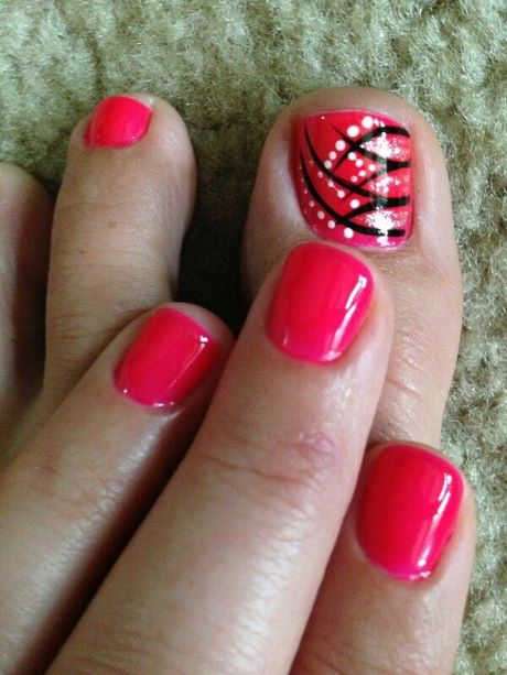 toe-nail-designs-with-lines-62_15 Modele de unghii cu linii