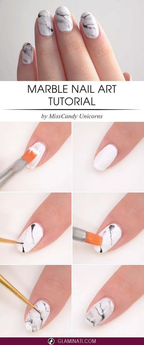 water-marble-nail-art-tutorial-for-beginners-29_3 Apă marmura nail art tutorial pentru incepatori