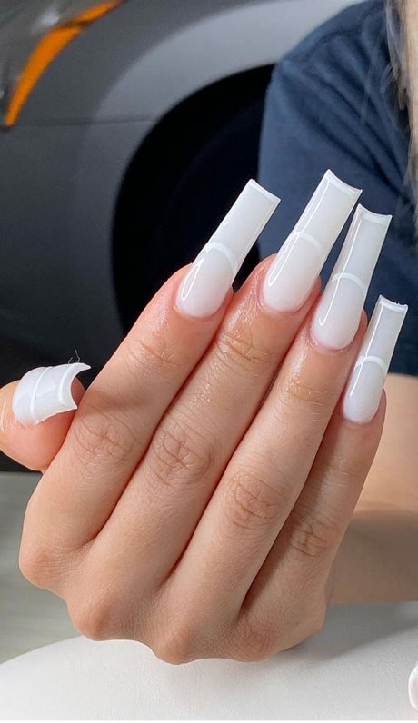 white-colour-nail-art-design-83_4 Culoare albă nail art design
