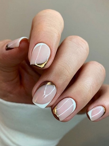 white-tip-gel-nail-designs-16_12 Modele de unghii cu gel alb