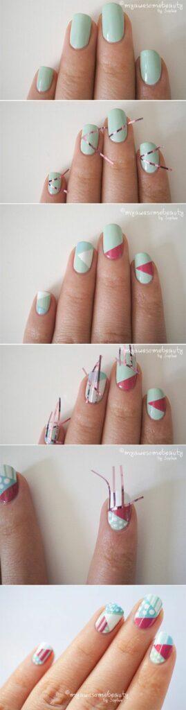 zebra-nail-art-designs-beginners-88_19 Zebra nail art modele incepatori