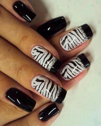 zebra-nail-art-designs-beginners-88_4 Zebra nail art modele incepatori