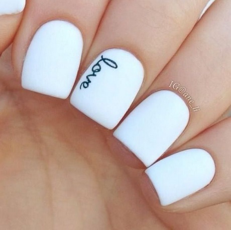 acrylic-nail-designs-white-73_15 Unghii acrilice modele alb