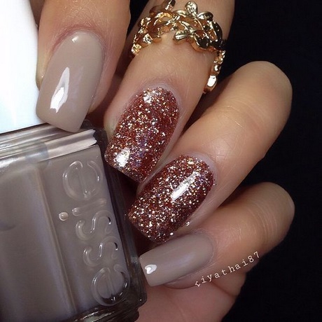 acrylic-nail-ideas-for-fall-95_20 Idei de unghii acrilice pentru toamna