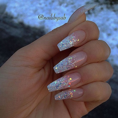 acrylic-nails-glitter-84_13 Unghii acrilice sclipici