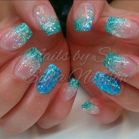 acrylic-nails-glitter-84_7 Unghii acrilice sclipici