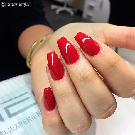 acrylic-nails-red-32_6 Unghii acrilice roșu