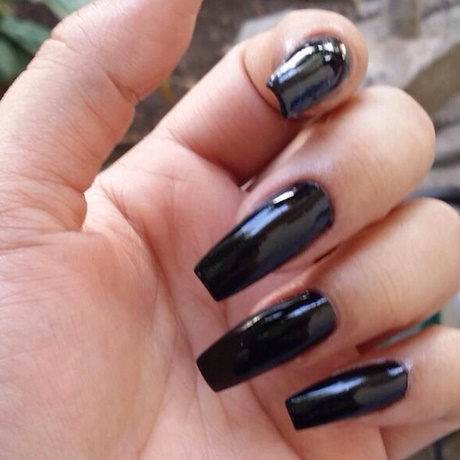 all-black-nails-51_16 Toate unghiile negre