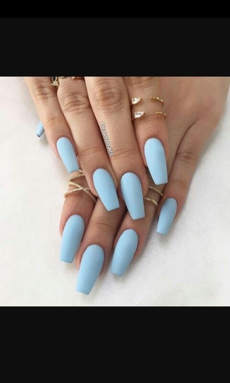 baby-blue-acrylic-nails-50_11 Unghii acrilice albastre pentru copii