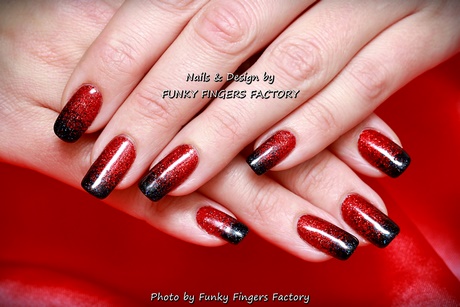 black-and-red-glitter-nails-93_10 Unghii cu sclipici negre și roșii