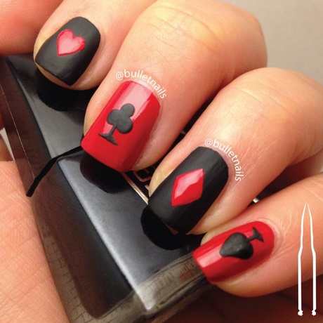 black-and-red-manicure-09_12 Manichiură neagră și roșie