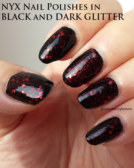 black-and-red-manicure-09_8 Manichiură neagră și roșie