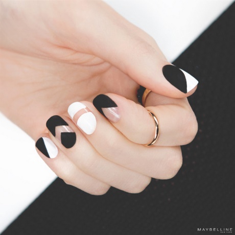 black-and-white-nails-tumblr-57_10 Unghii alb-negru tumblr