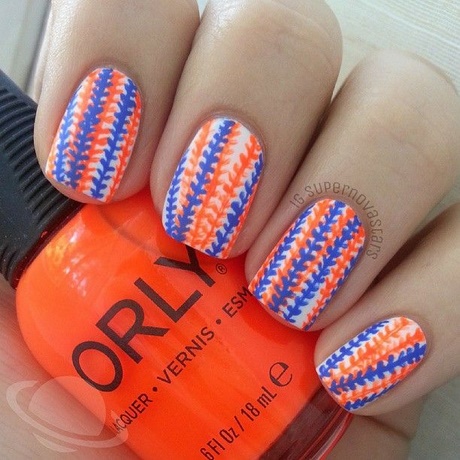 blue-and-orange-nails-58_16 Albastru și portocaliu cuie