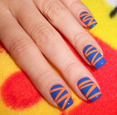 blue-and-orange-nails-58_8 Albastru și portocaliu cuie