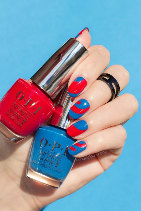 blue-and-red-nail-art-00_15 Albastru și roșu nail art