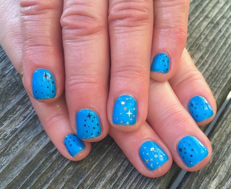 blue-nail-designs-for-short-nails-00_13 Modele de unghii albastre pentru unghii scurte