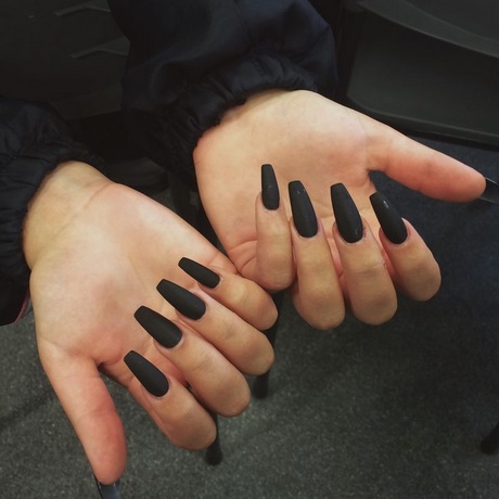 cute-nails-black-91_15 Drăguț cuie negru