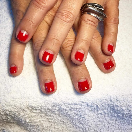 cute-red-nails-49_20 Drăguț unghii roșii