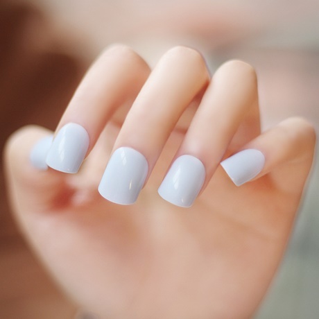 cute-short-fake-nails-41_18 Drăguț scurt unghii false