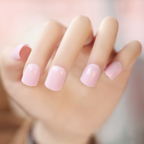 cute-short-fake-nails-41_20 Drăguț scurt unghii false