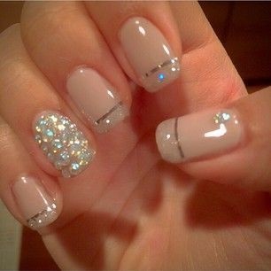 cute-short-nail-art-design-36_17 Drăguț scurt nail art design