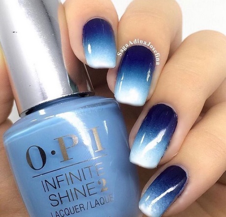 dark-blue-acrylic-nails-58_17 Unghii acrilice Albastru închis